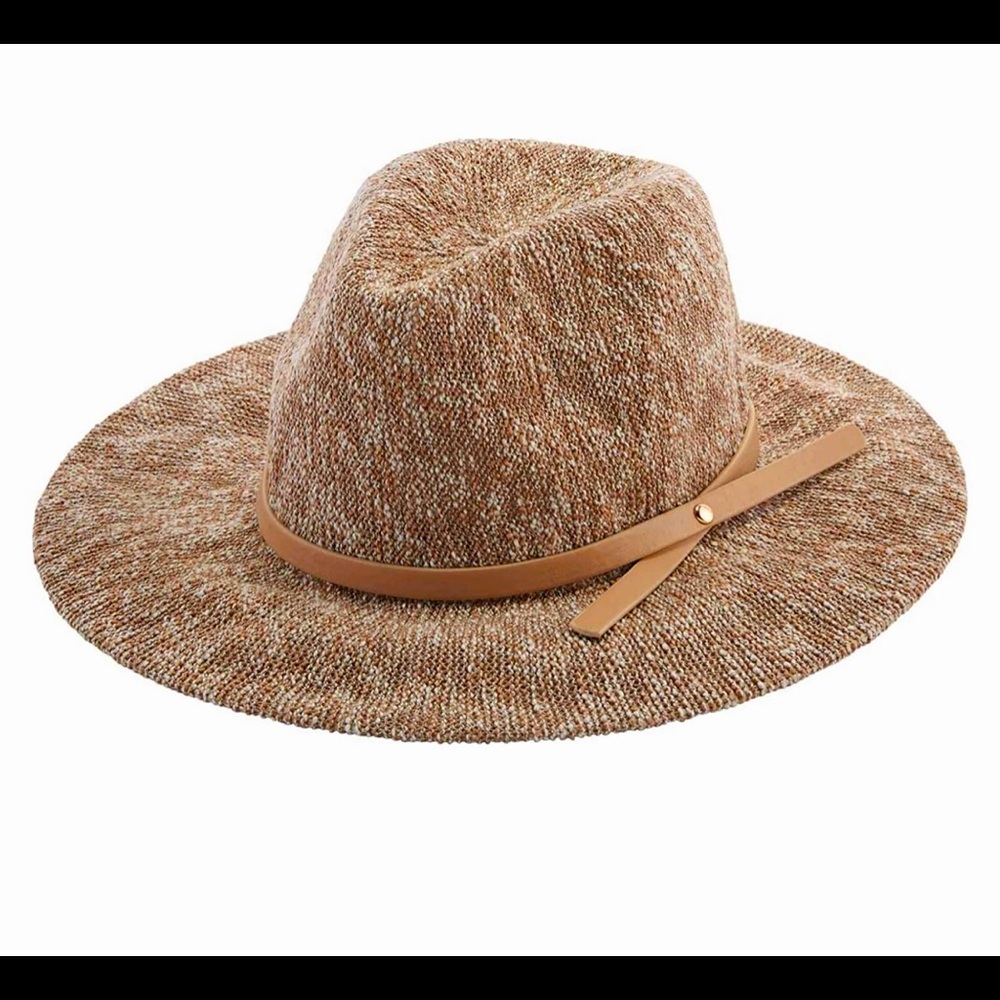 Mudpoe Fedora Knit Hat NWT